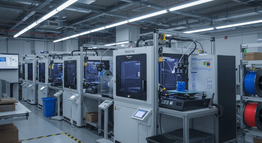 کارگاه ساخت قطعات پرینت شده سه بعدی