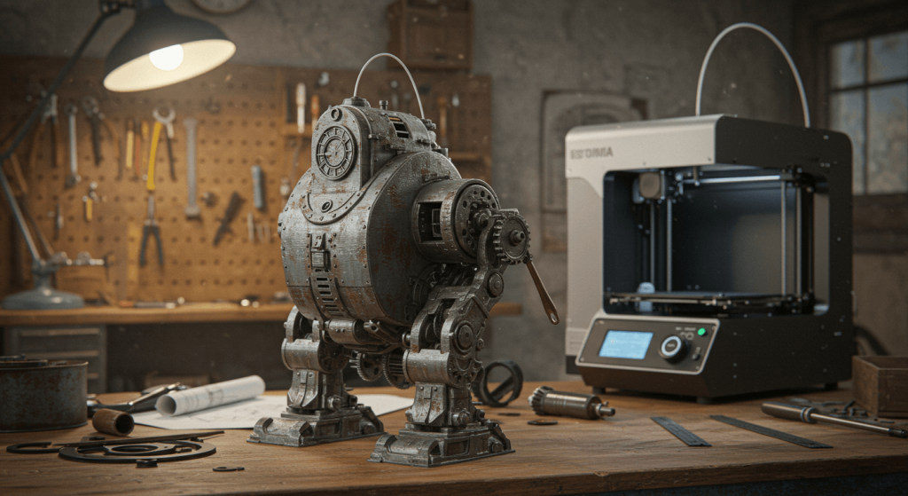 تاریخچه فناوری ساخت افزایشی